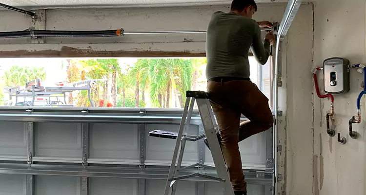 Garage Door Tension Spring Replacement in Oakleaf Plantation, FL