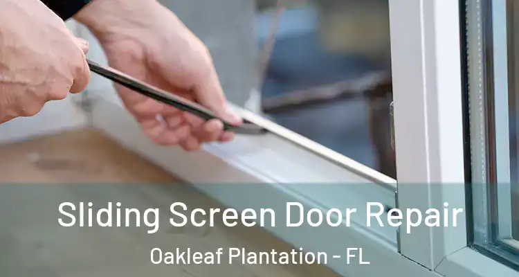  Sliding Screen Door Repair Oakleaf Plantation - FL